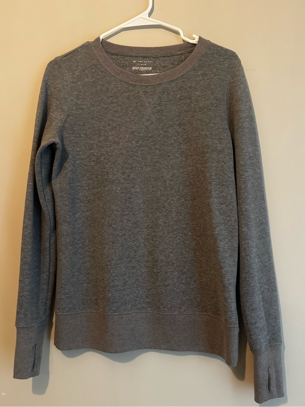 Tek Gear Gray Crewneck Sweater
